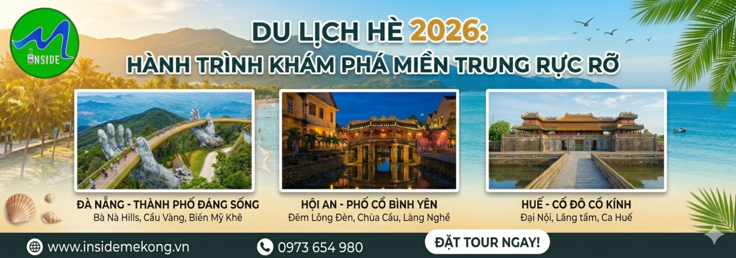 Tour miền Trung Hè 2026