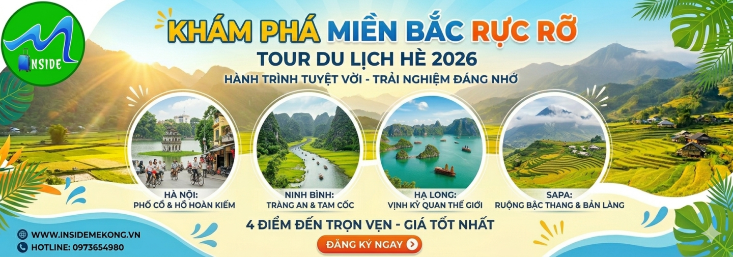 Tour miền Bắc Hè 2026