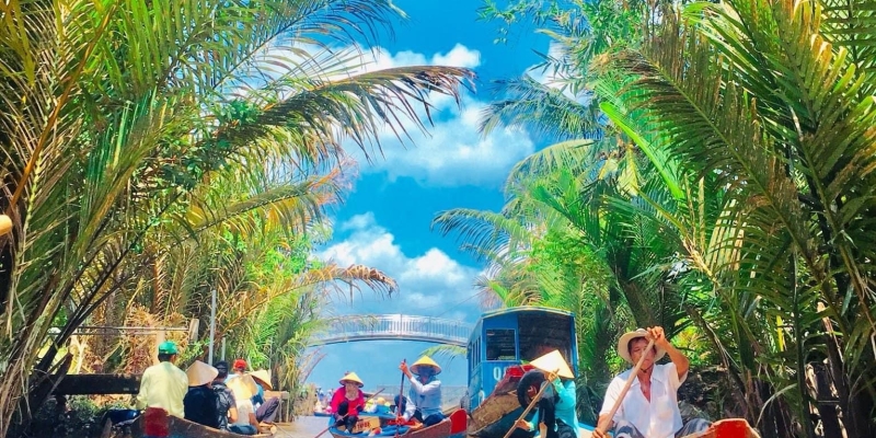 Tour Mekong 2 ngày 1 đêm từ TP.HCM – Chợ nổi Cái Răng & Mỹ Khánh | Phù hợp gia đình, người lớn tuổi